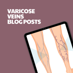 Varicose Veins – 8 Pre-Written Articles